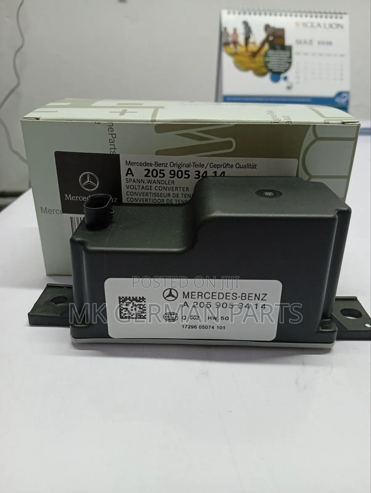 Genuine Mercedes Voltage Converter/Auxiliary Battery.
