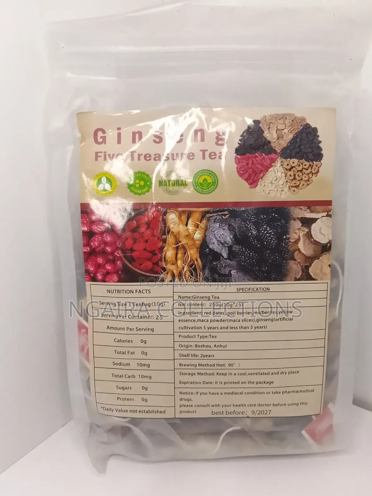 Ginseng Five Treasure Tea
