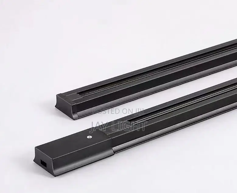 Black Rail System Adapter Ceiling LED Track Light Accessories
