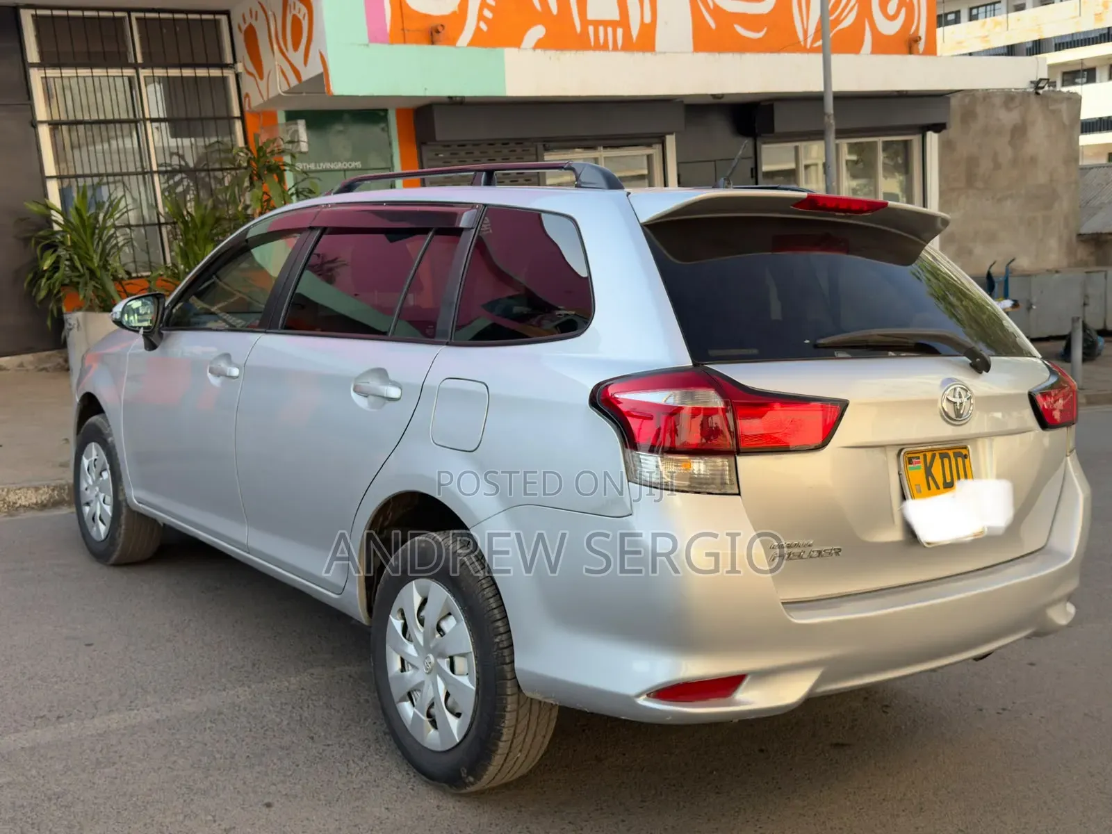 Toyota Corolla Fielder 2016 Silver