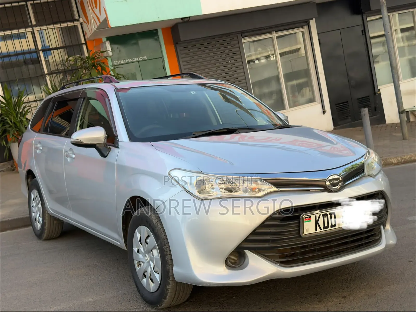 Toyota Corolla Fielder 2016 Silver