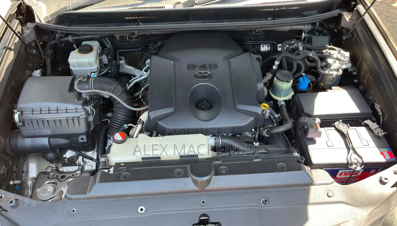 Toyota Land Cruiser Prado 2016 Gold