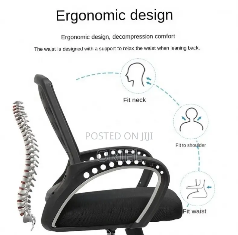 Office Chair : Ergonomic Strong Mesh Office Chair