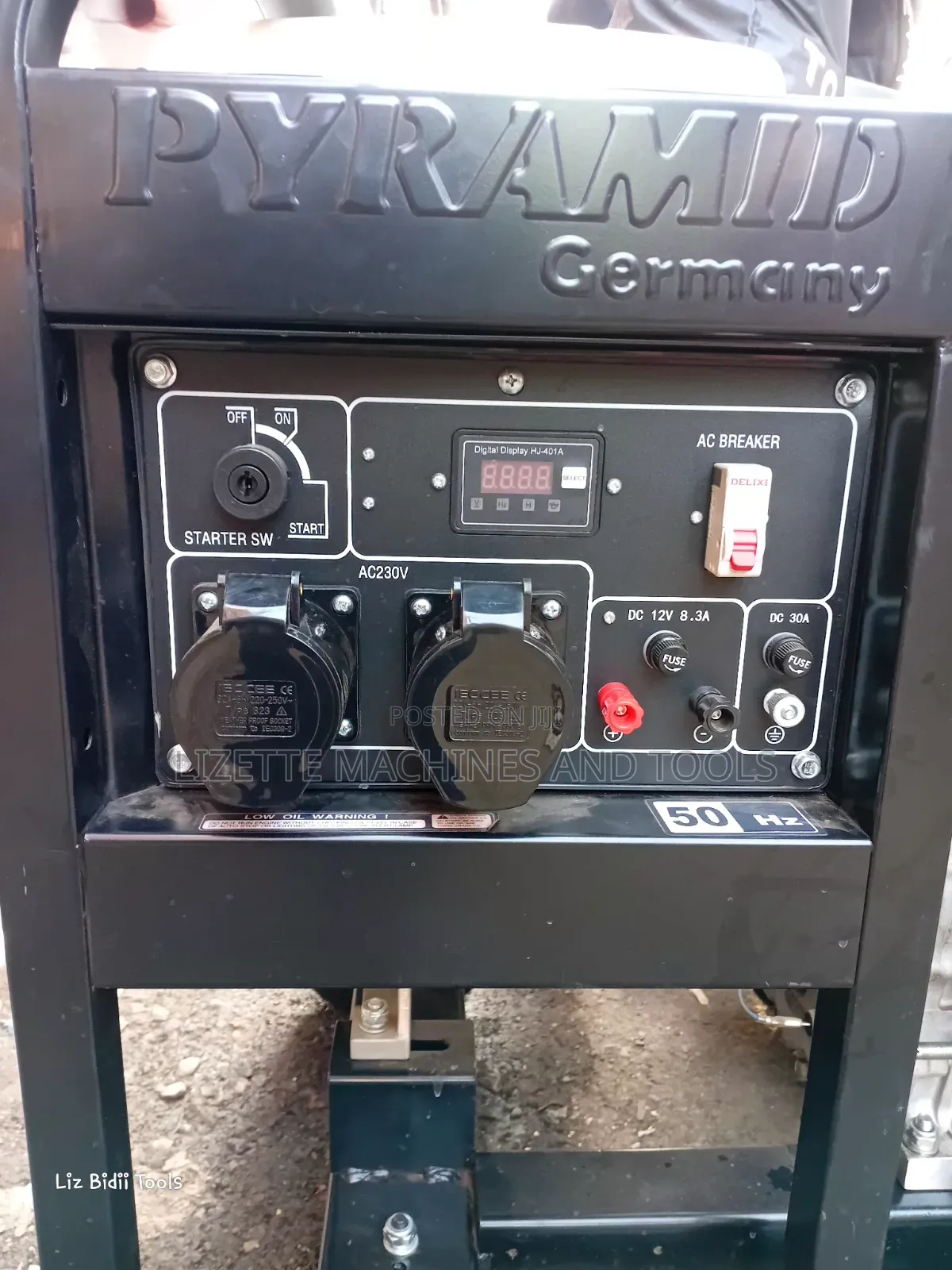 Pyramid 12kva Diesel Generator (Open Set)