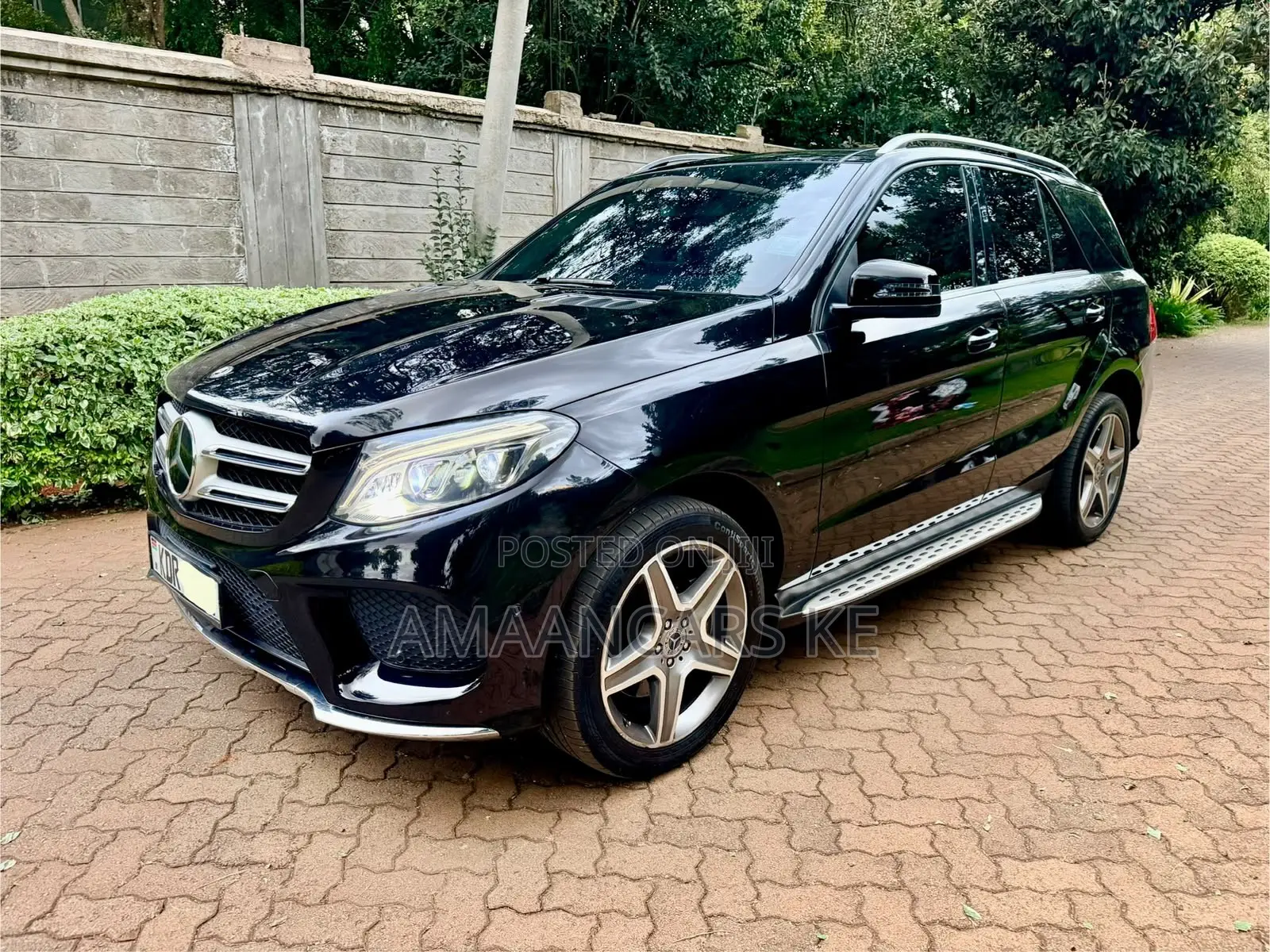 Mercedes-Benz GLE-Class GLE 350d 4MATIC 2017 Black