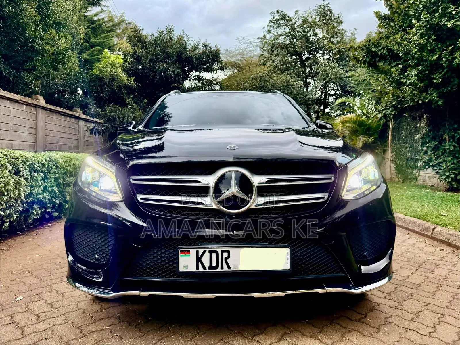 Mercedes-Benz GLE-Class GLE 350d 4MATIC 2017 Black