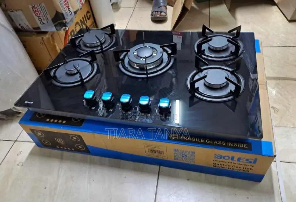 Bolesi 5 Gas Tampered Hob HB 57005