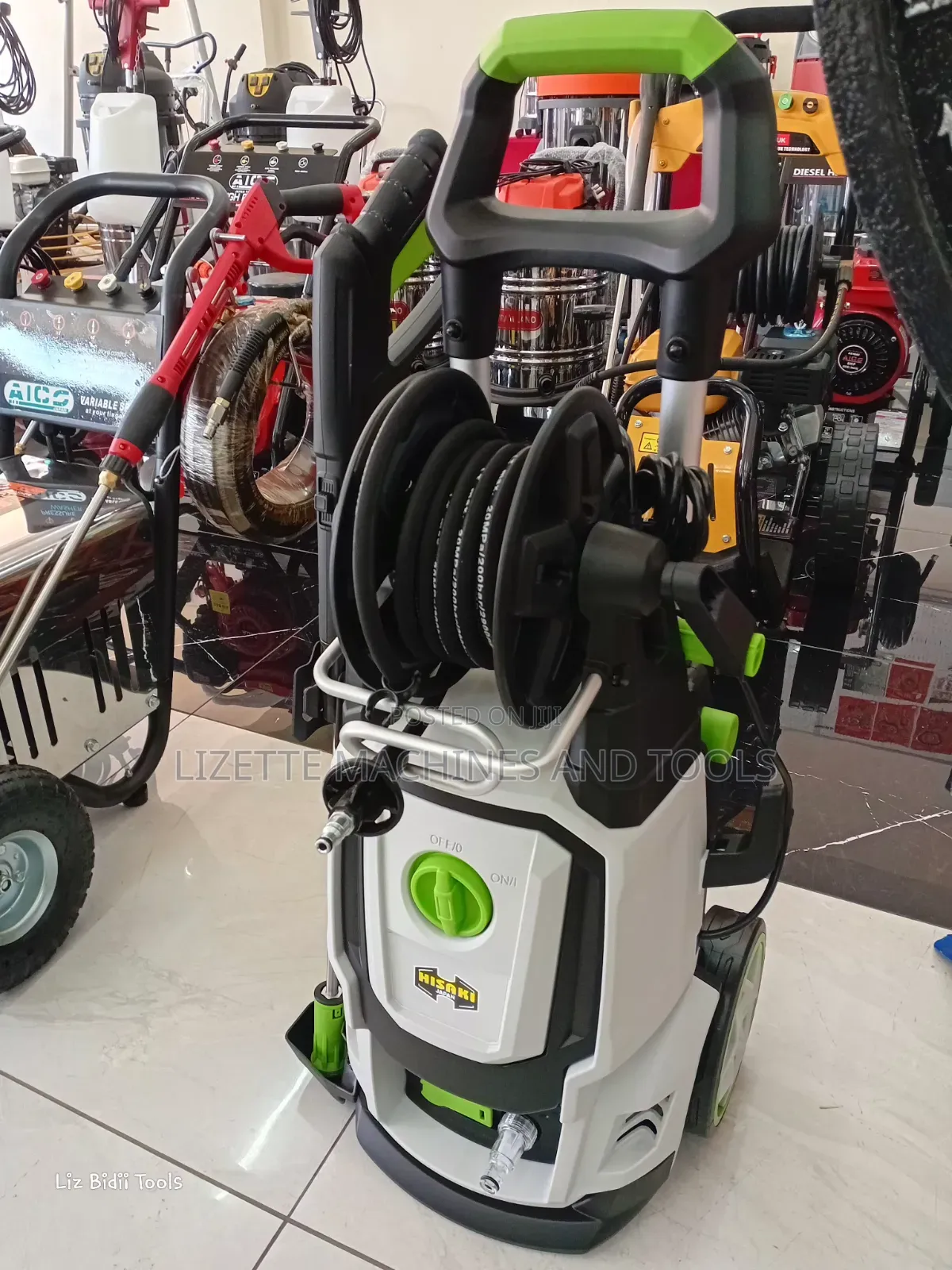 Hisaki Japan Electric High Pressure Washer 3045psi/ Carwash Machine