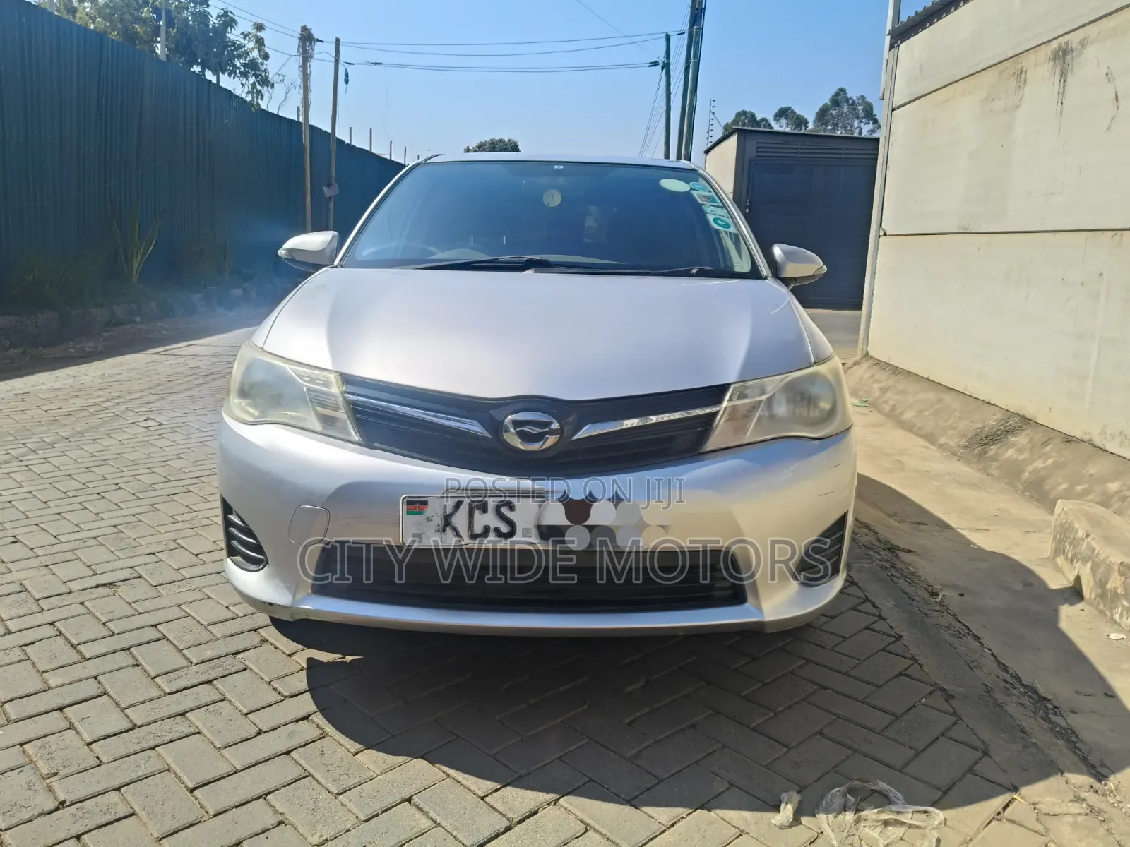 Toyota Corolla Fielder 2012 Silver