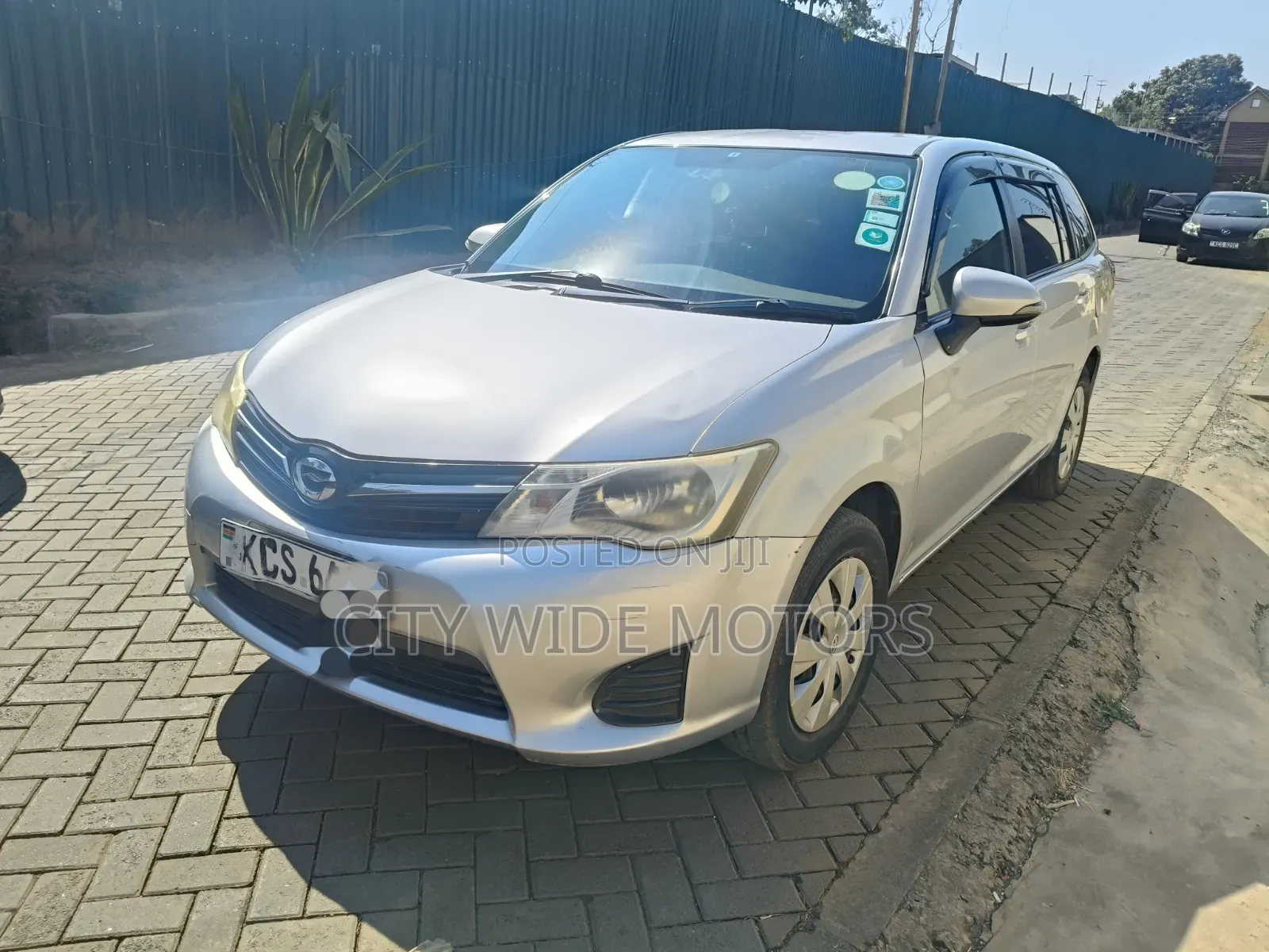 Toyota Corolla Fielder 2012 Silver