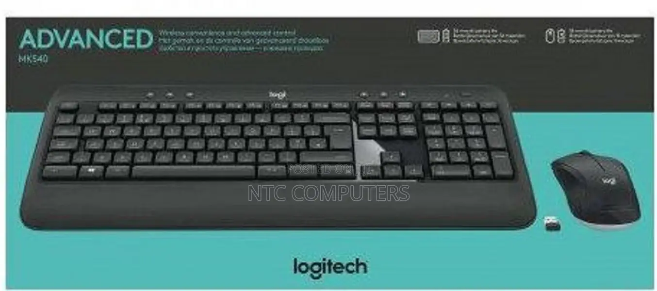 Logitech MK540 Wireless Keyboard and Mouse ADVANCED