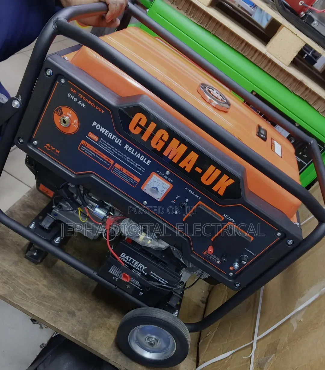 New Cigma Uk 11KVA Generator Machine/Key Start