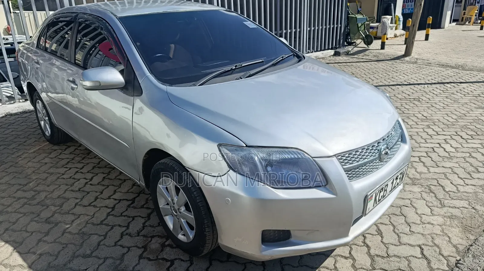 Toyota Axio 2008 Gray