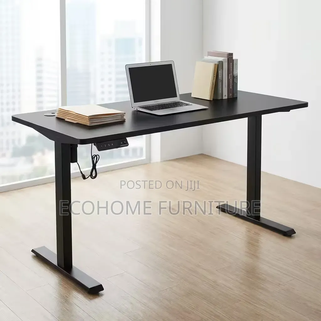 Office Desk Electric Adjustable Height Standing Workstation 1.4m.