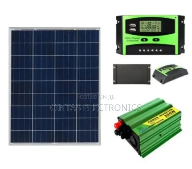 300W Solar Panel Kit, 300WPower Inverter, and 30A Controller