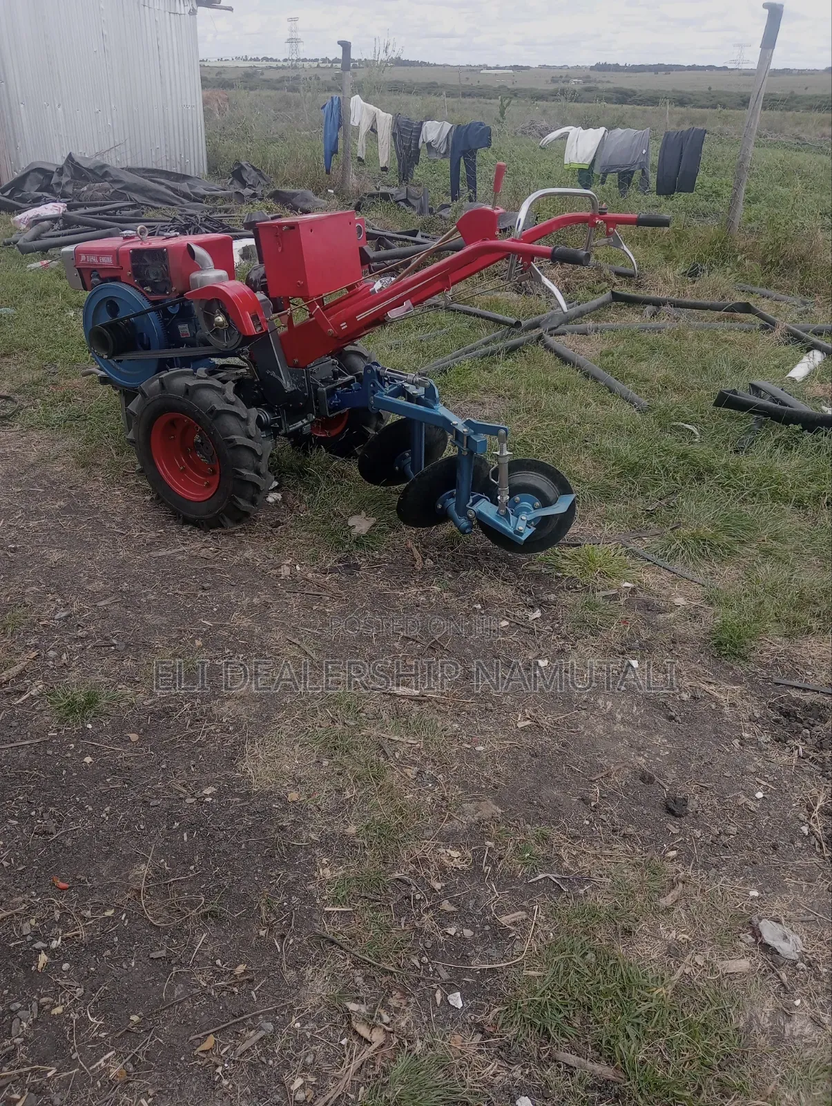 16HP Walking Tractor – Heavy-Duty Farm Cultivator Ploughing Machine
