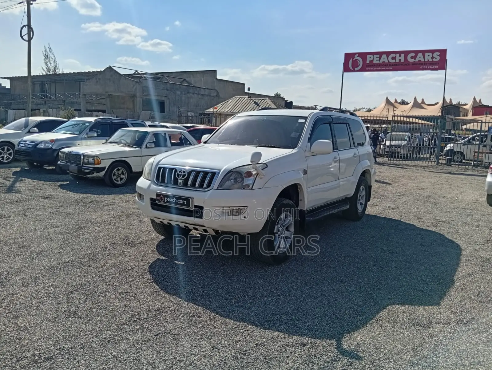 Toyota Land Cruiser Prado 2004 White