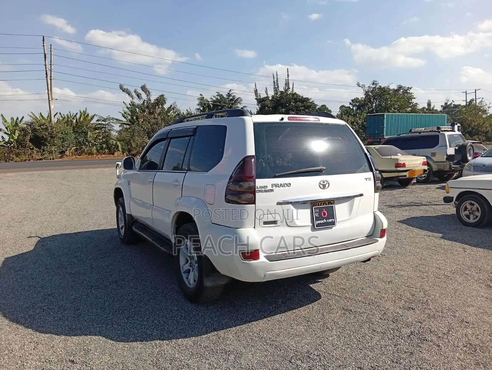 Toyota Land Cruiser Prado 2004 White