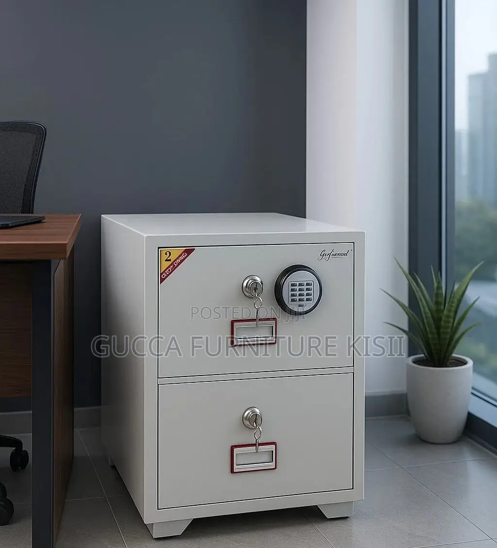 Fireproof Safe; 2-Drawer Diplomat Safe Fireproof