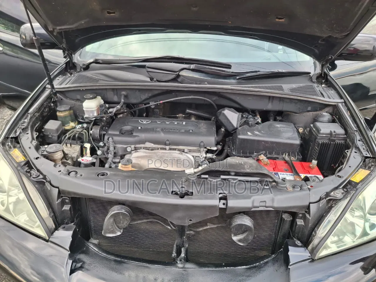 Toyota Harrier 2008 Black