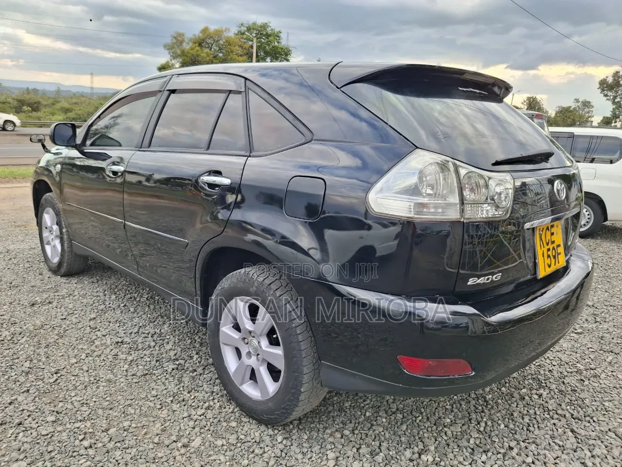 Toyota Harrier 2008 Black