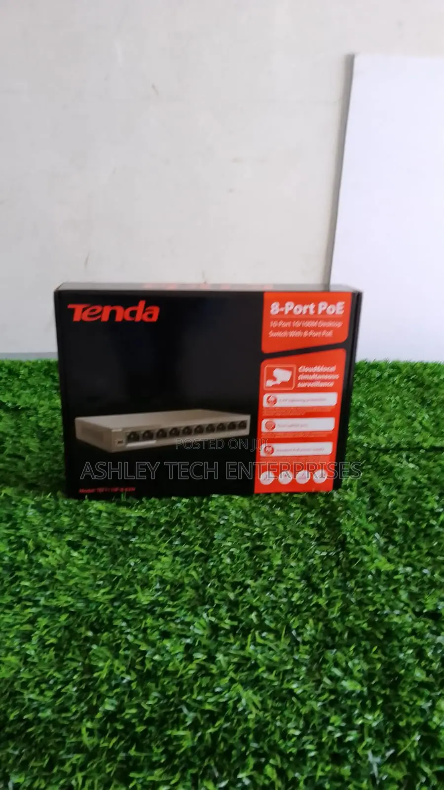 New Smart Tenda 8-Port PoE Switch – Power Data Over Ethernet