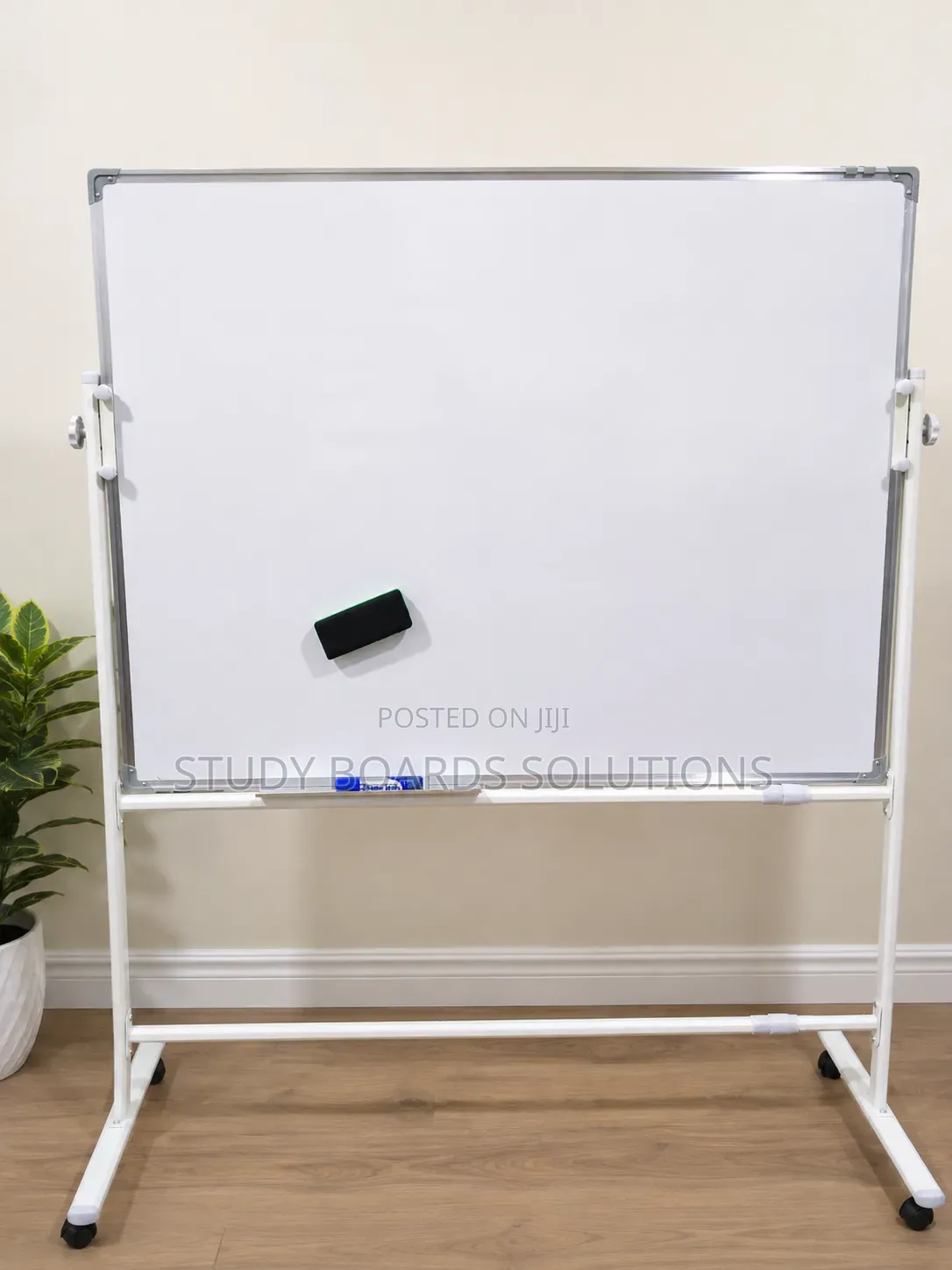 Freestanding Magnetic 4ftx3ft Whiteboard — For Schools Offices