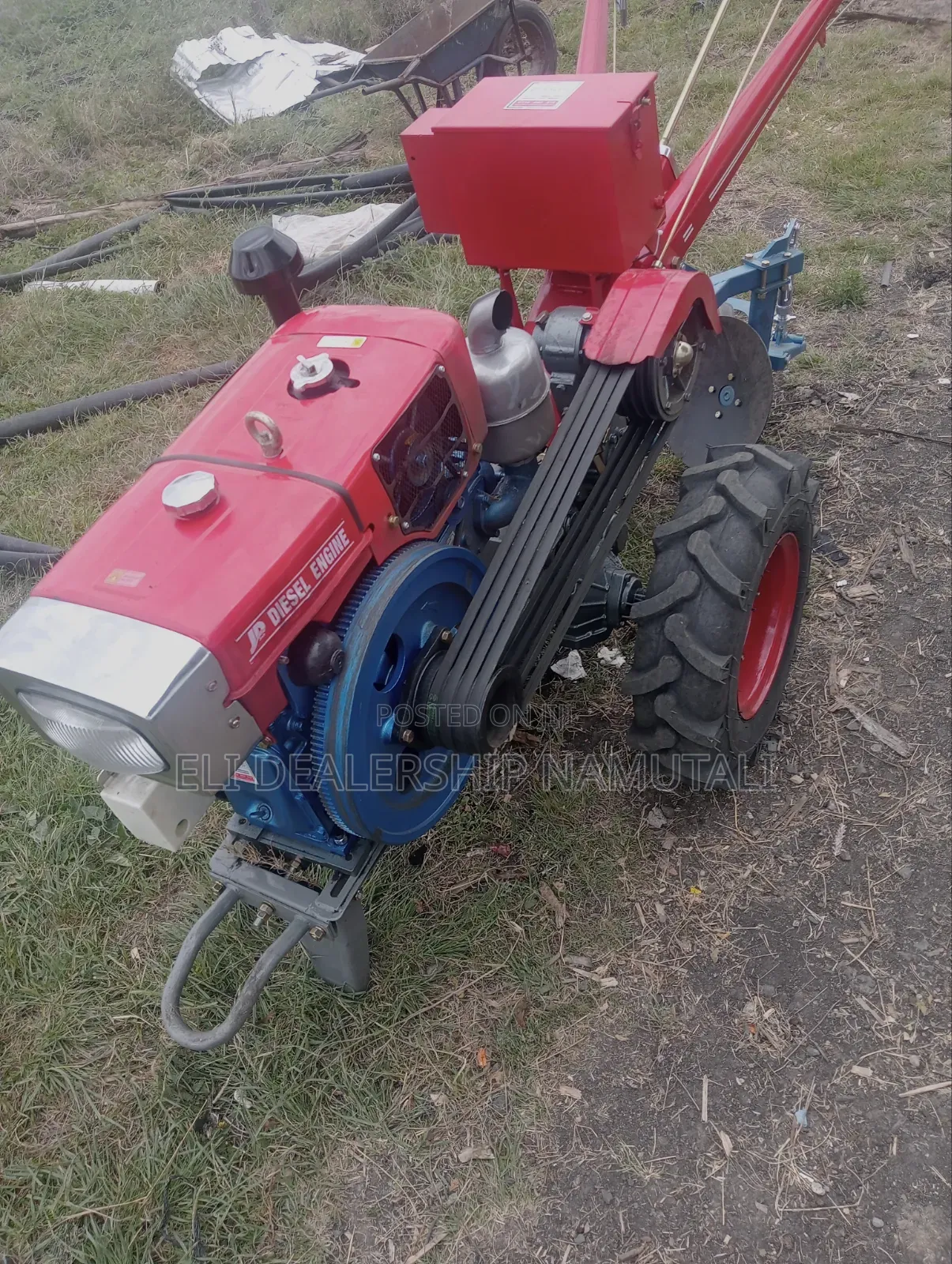 Jiangdong 16HP Power Tiller – Ideal for Ploughing Land Preparation