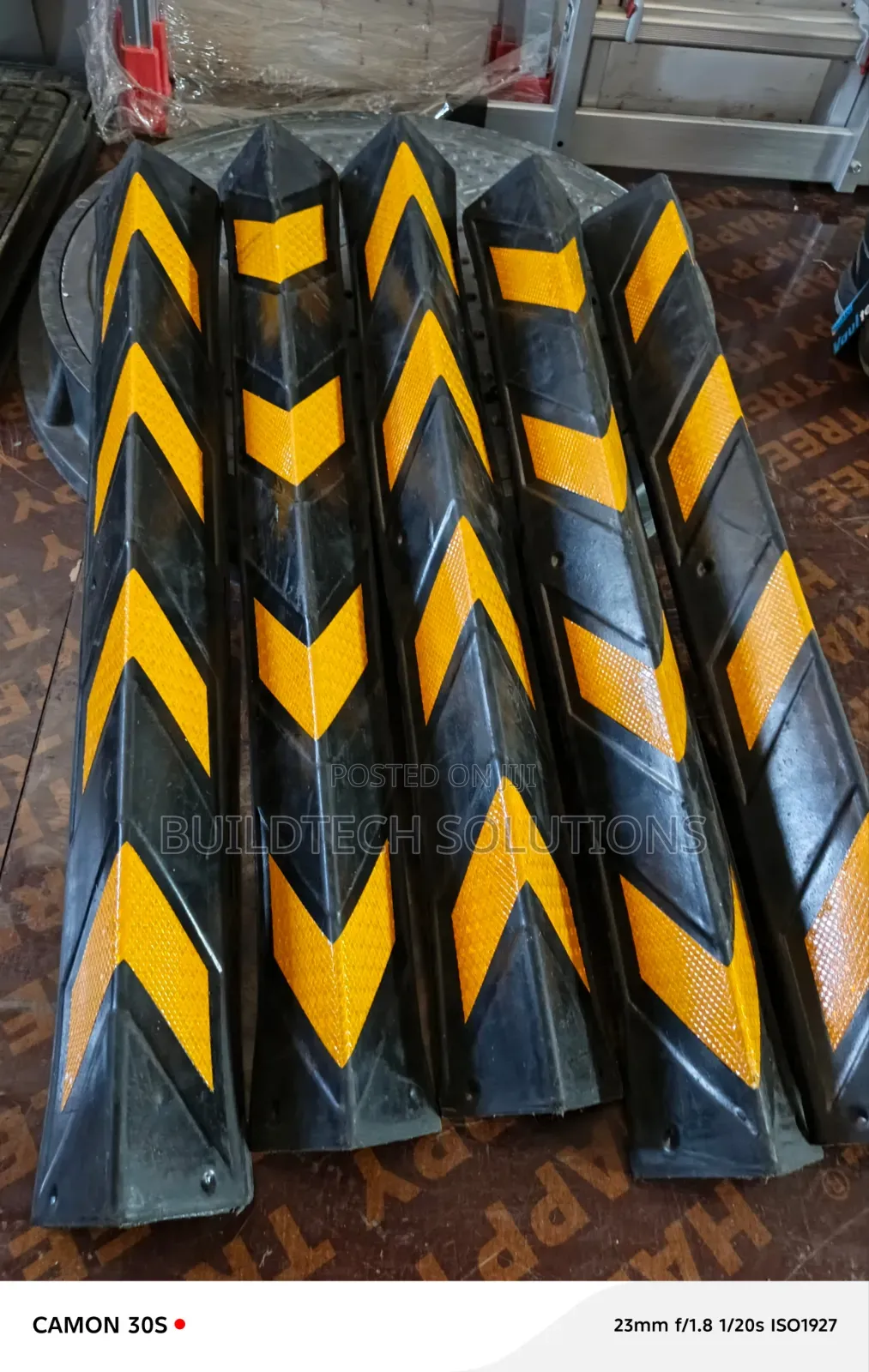 Rubber Corner Guard- Height 800mm,