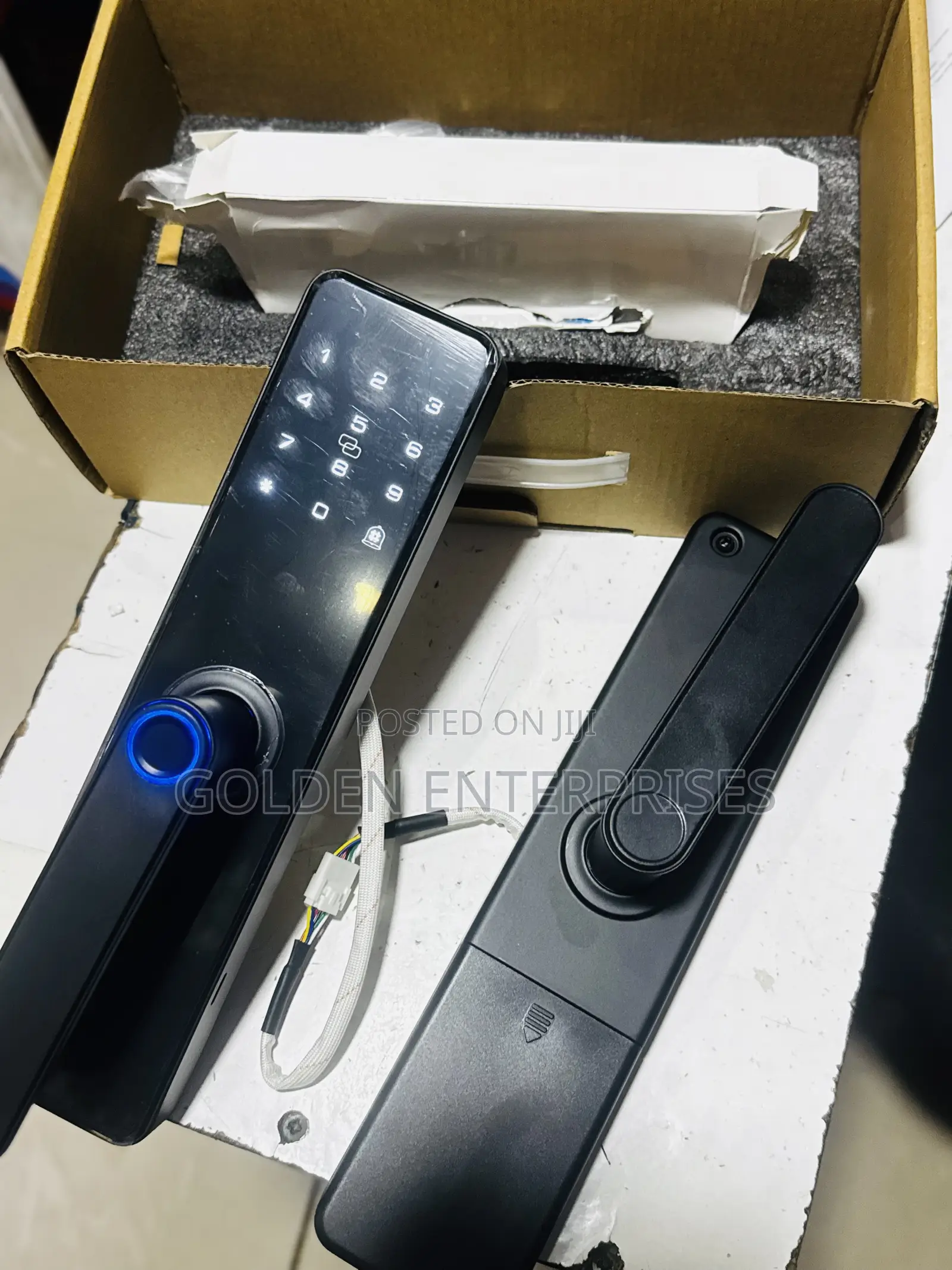 Smart Biometric Door Lock – Fingerprint, PIN Key Access