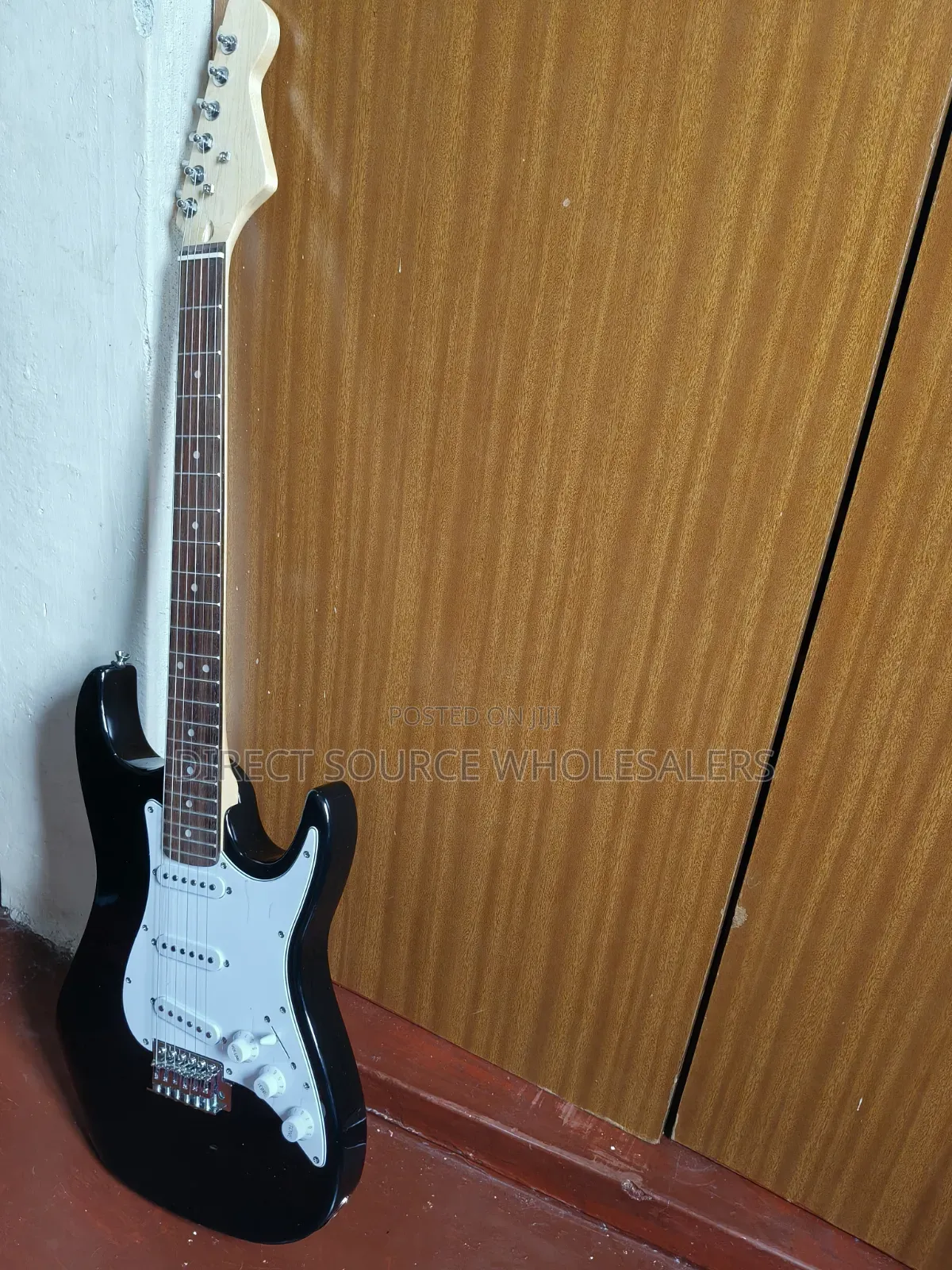 Professional Electric Guitar – Black Finish