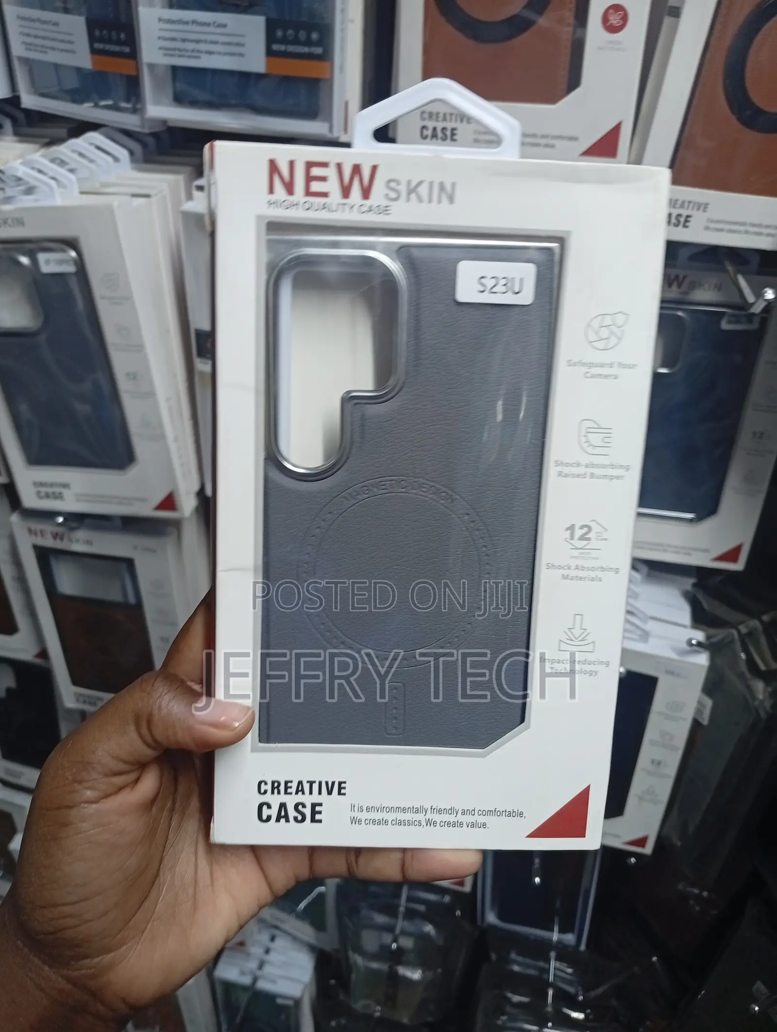MagSafe-compatible Magnetic Ring and for the Samsung Galaxy S23 Ultra