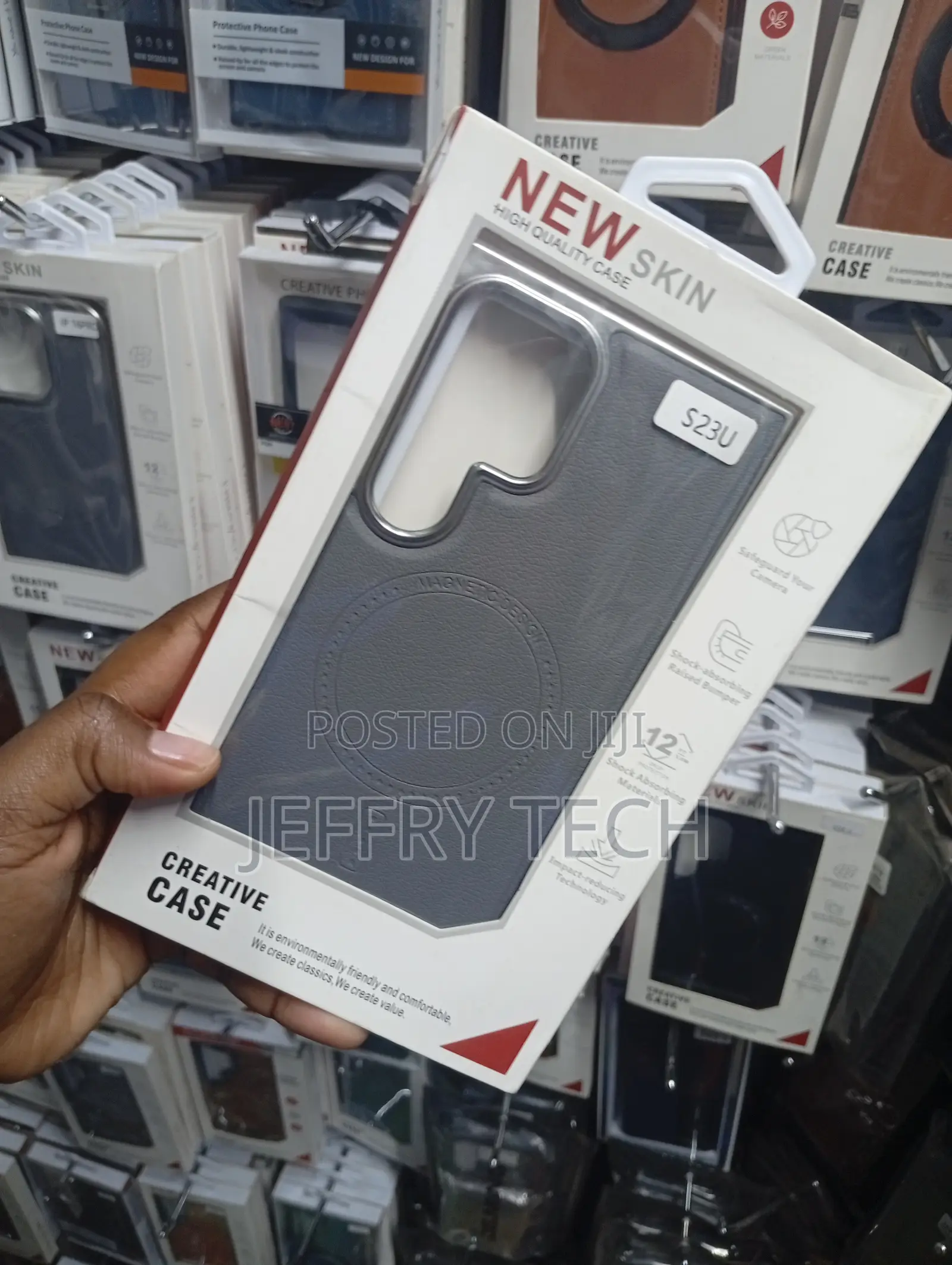 MagSafe-compatible Magnetic Ring and for the Samsung Galaxy S23 Ultra
