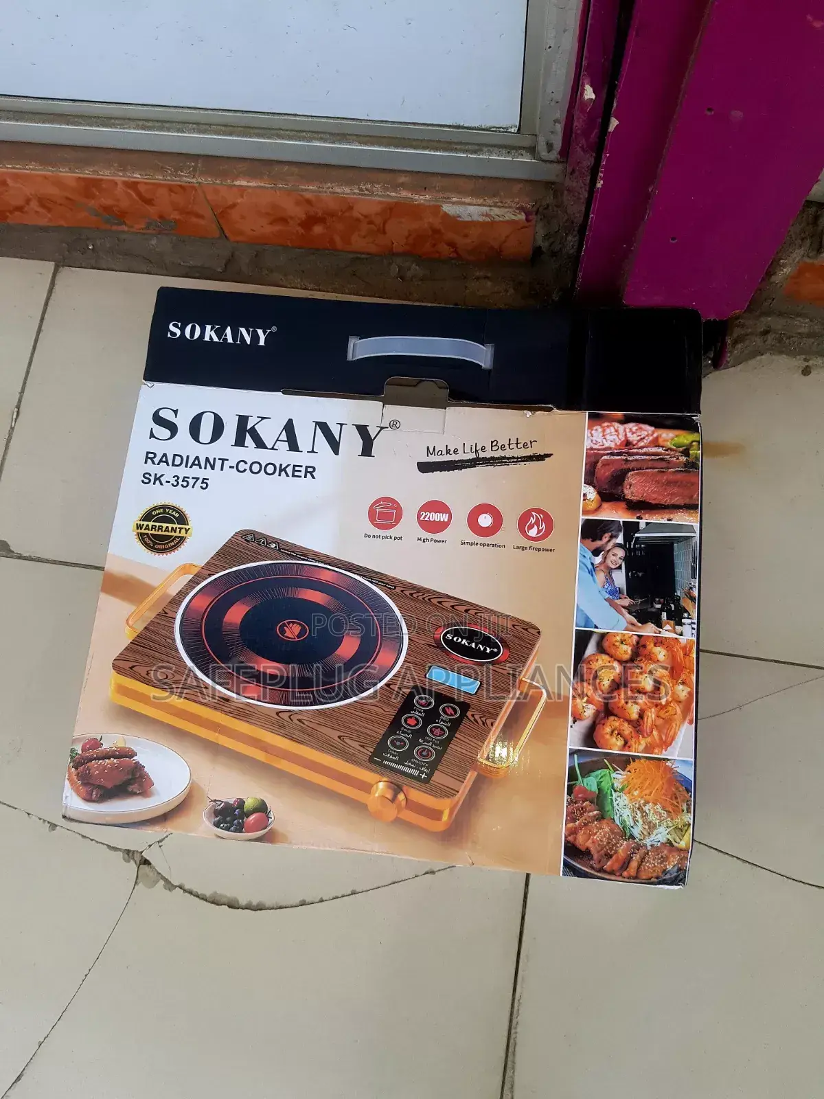 Sokany Portable Single Induction Cooker