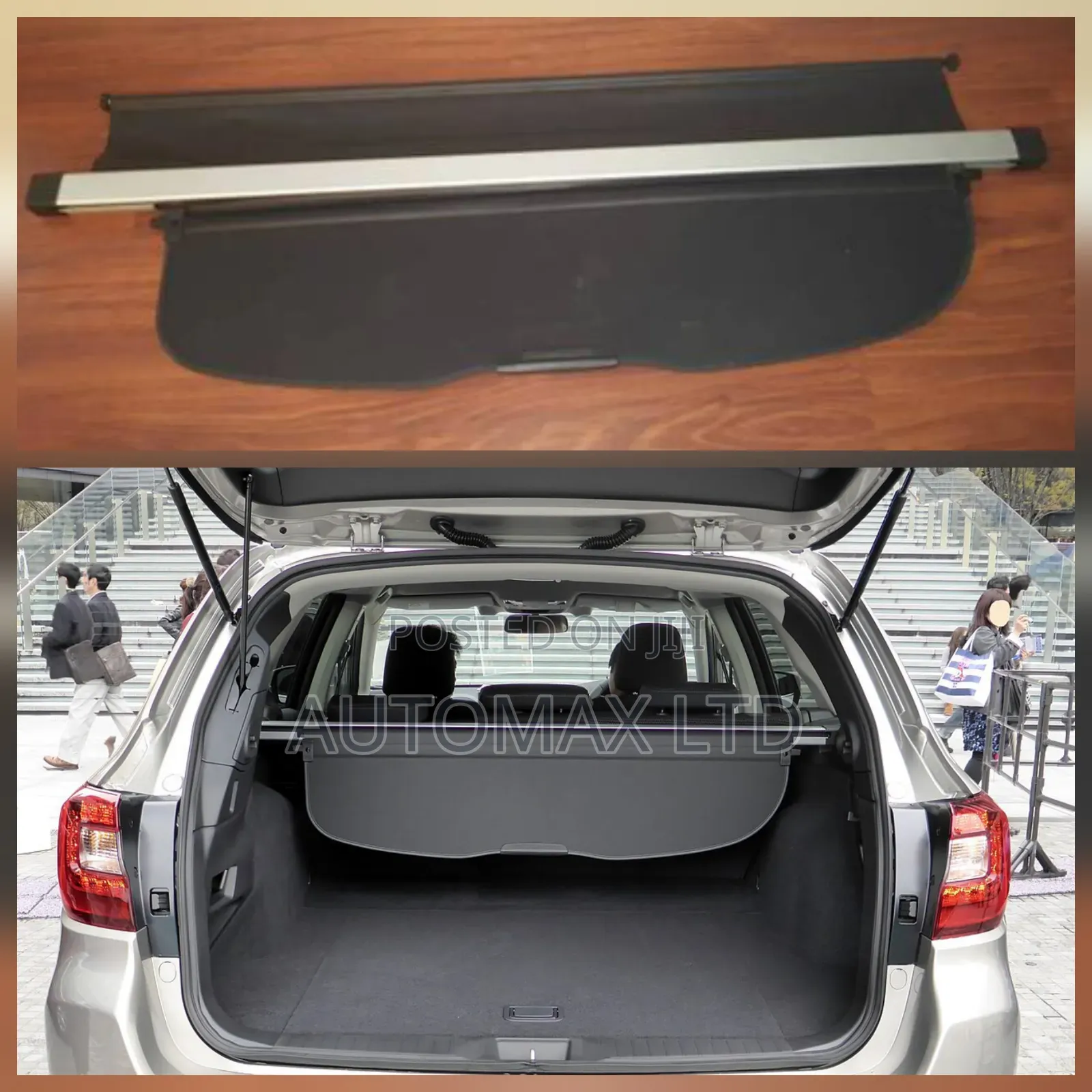 Subaru Outback, Yr2018 Rear Tonneau/Luggage Cover (OEM)