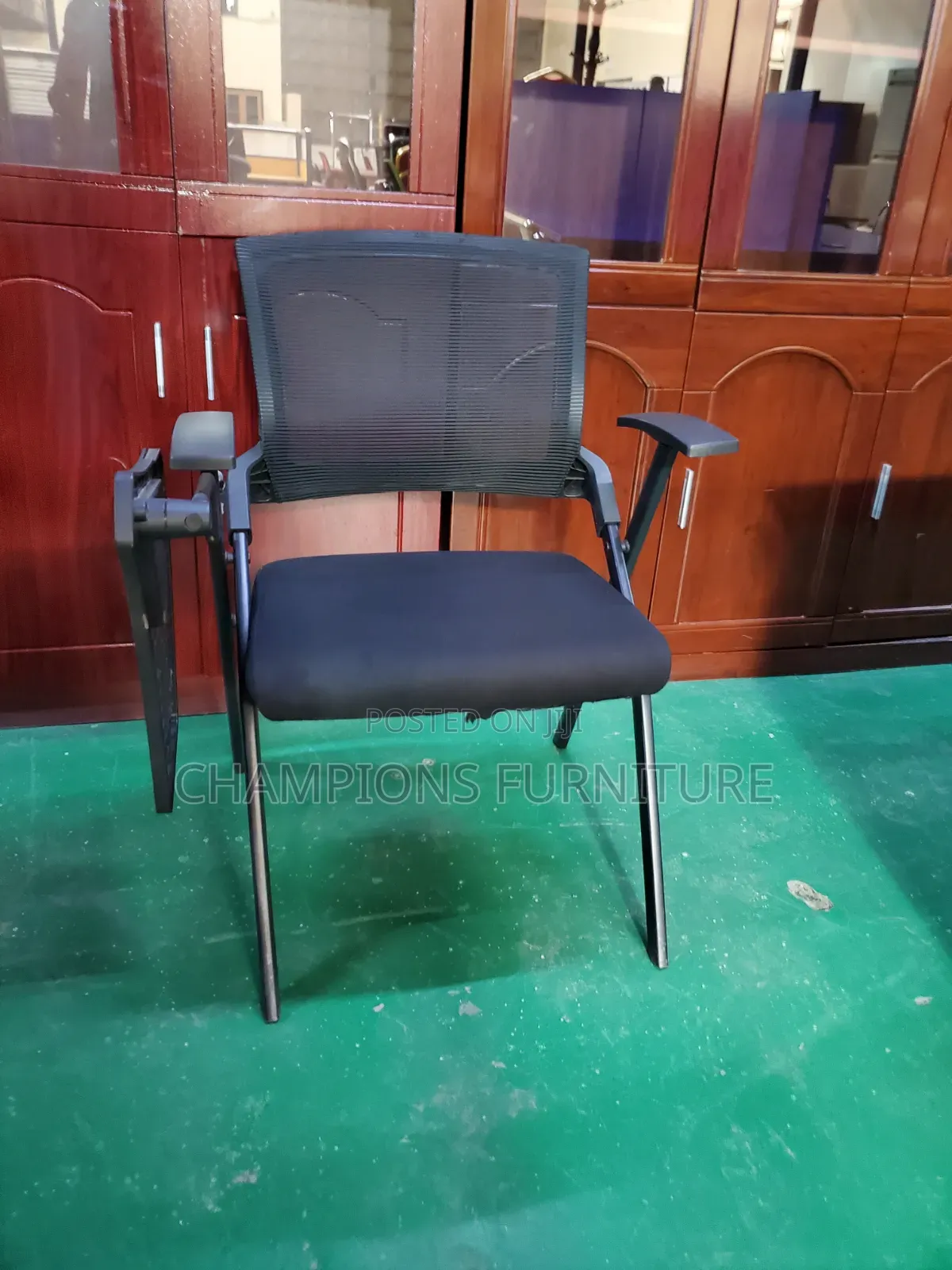 Mesh Training Chair With Writing Pad