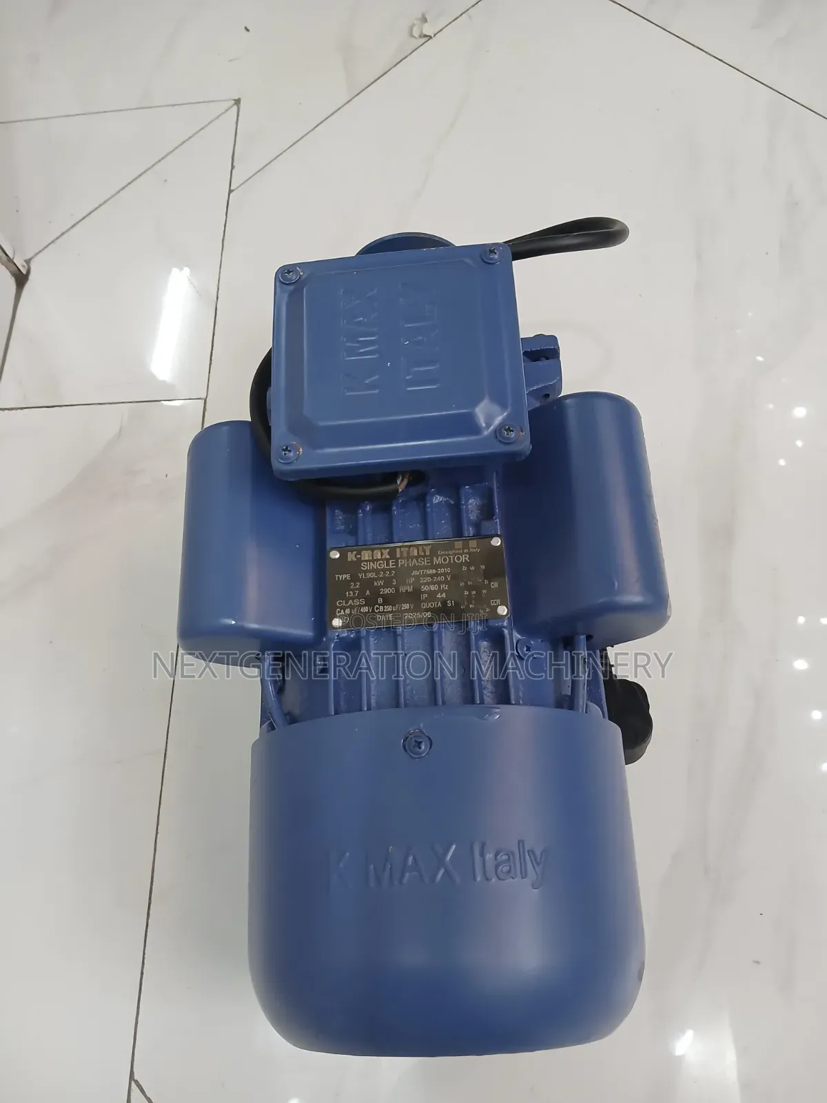 K Max 3hp Single Phase Motor