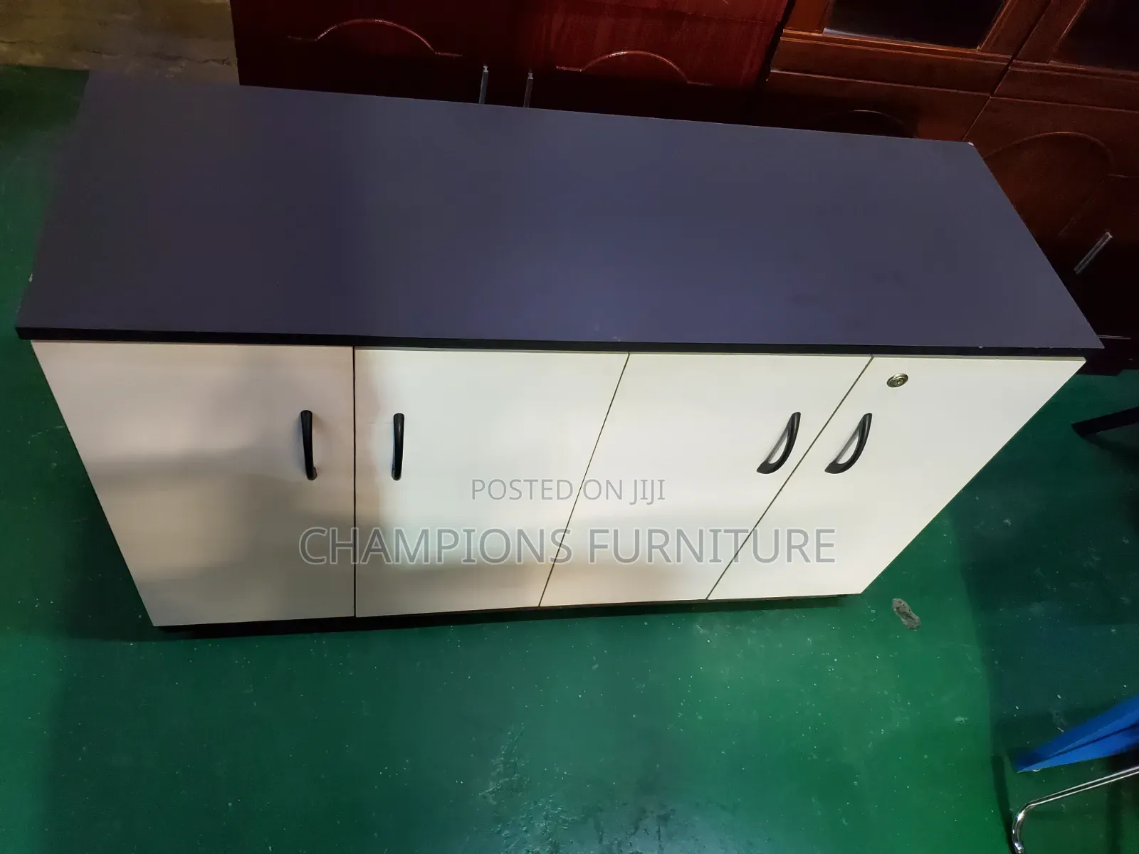 4-Door Office Storage Credenza Cabinet