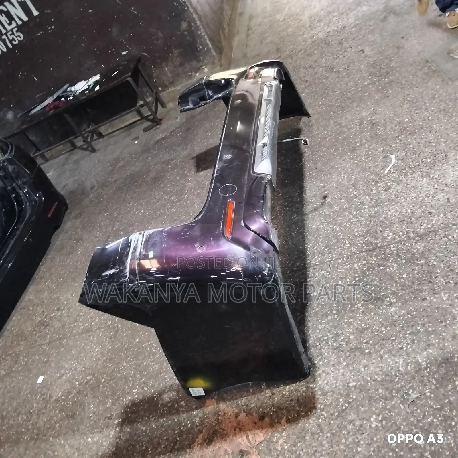 Toyota Vellfire Model 2008 Rear Bumper Complete, Ex Japan Spares.