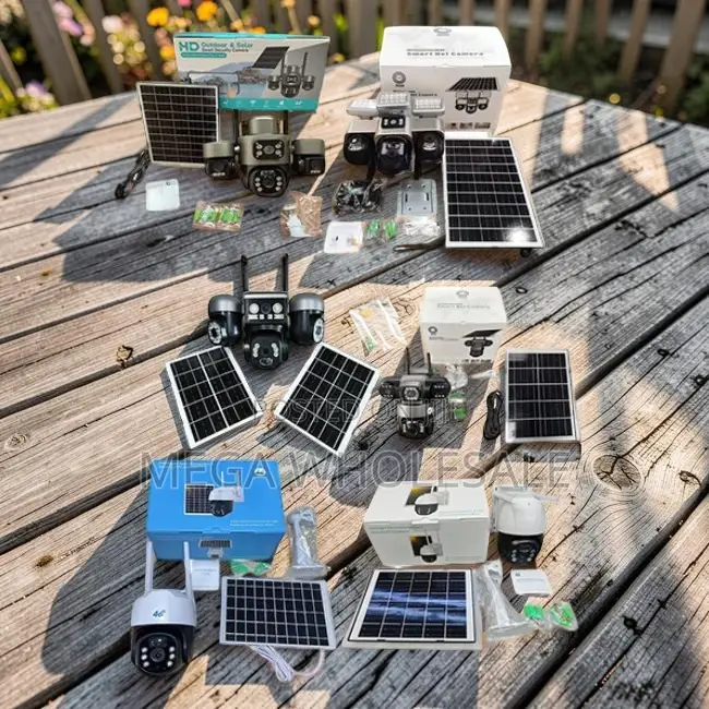 Competitive Prices 4G PTZ Dual Triple Four Lens Solar Cameras