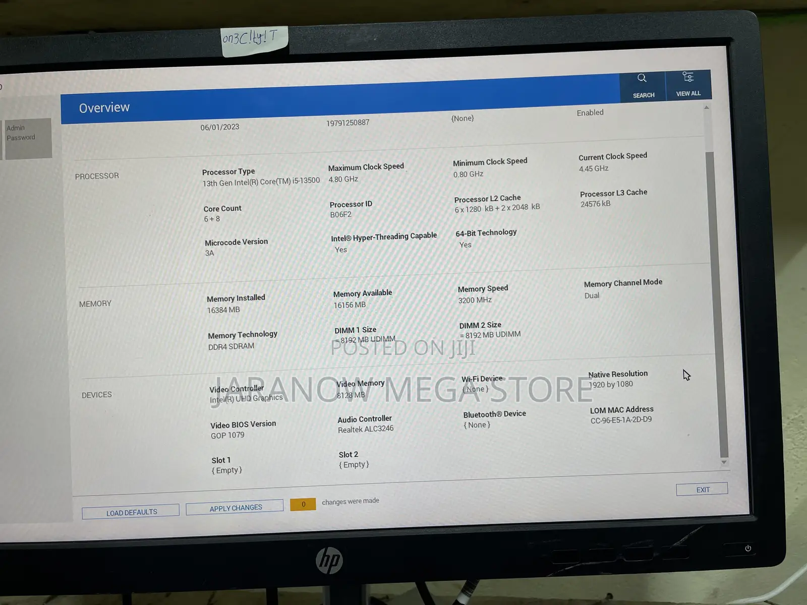 Desktop Computer Dell OptiPlex 7010 16GB Intel Core i5 SSD 512GB