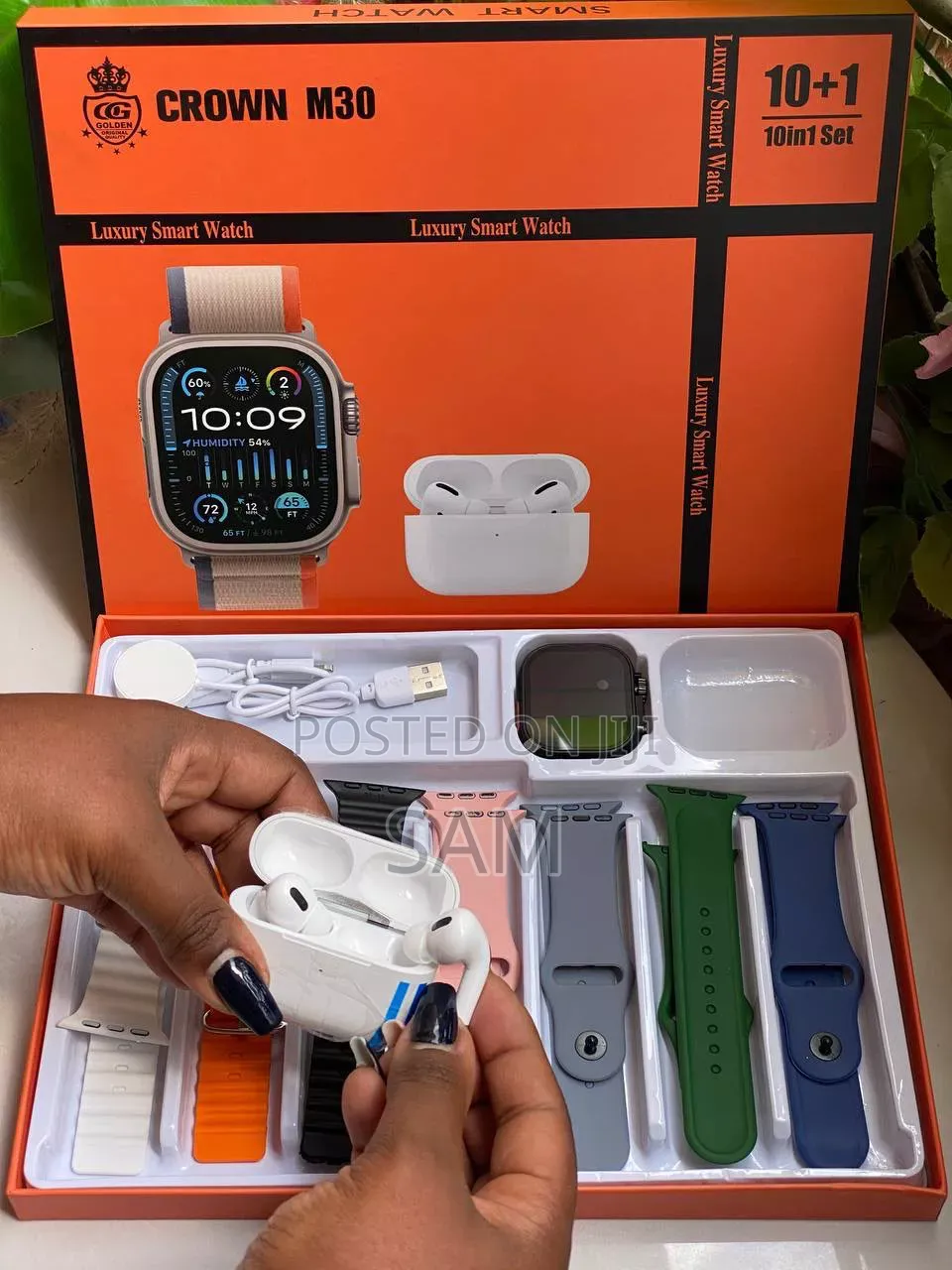 *Crown M30 Smart Watch