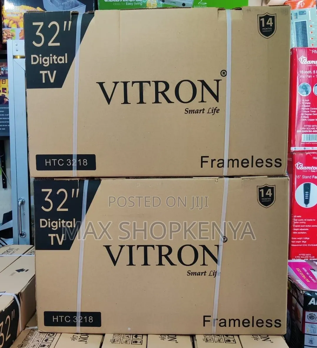 Vitron 32 Inch Digital LED TV With Inbuilt Decoder