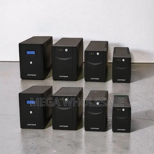 Factory Prices Avr 650va, 850va,1kva, 2kva, 3kva Lightwave Ups