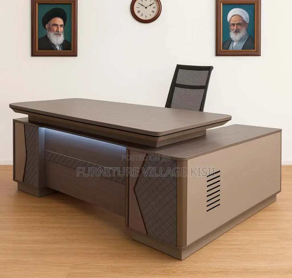 Office Desk: Excutive L-Shaped Desk 240Cm