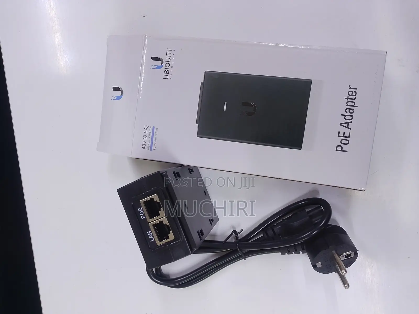 Ubiquiti 48V Ethernet PoE Power Supply