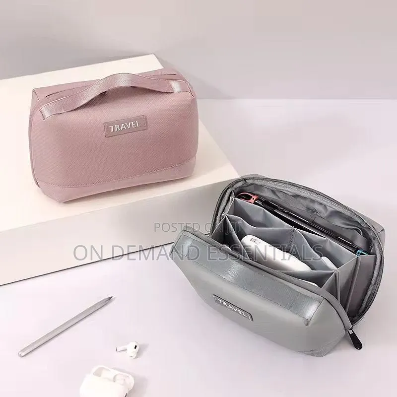 Shiny Matte Make Up Bag/ Cosmetics Bag Colors: Pink