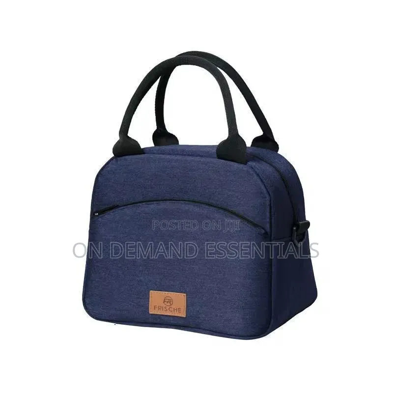 New Half Round Large Capacity Insulation Lunch Bag