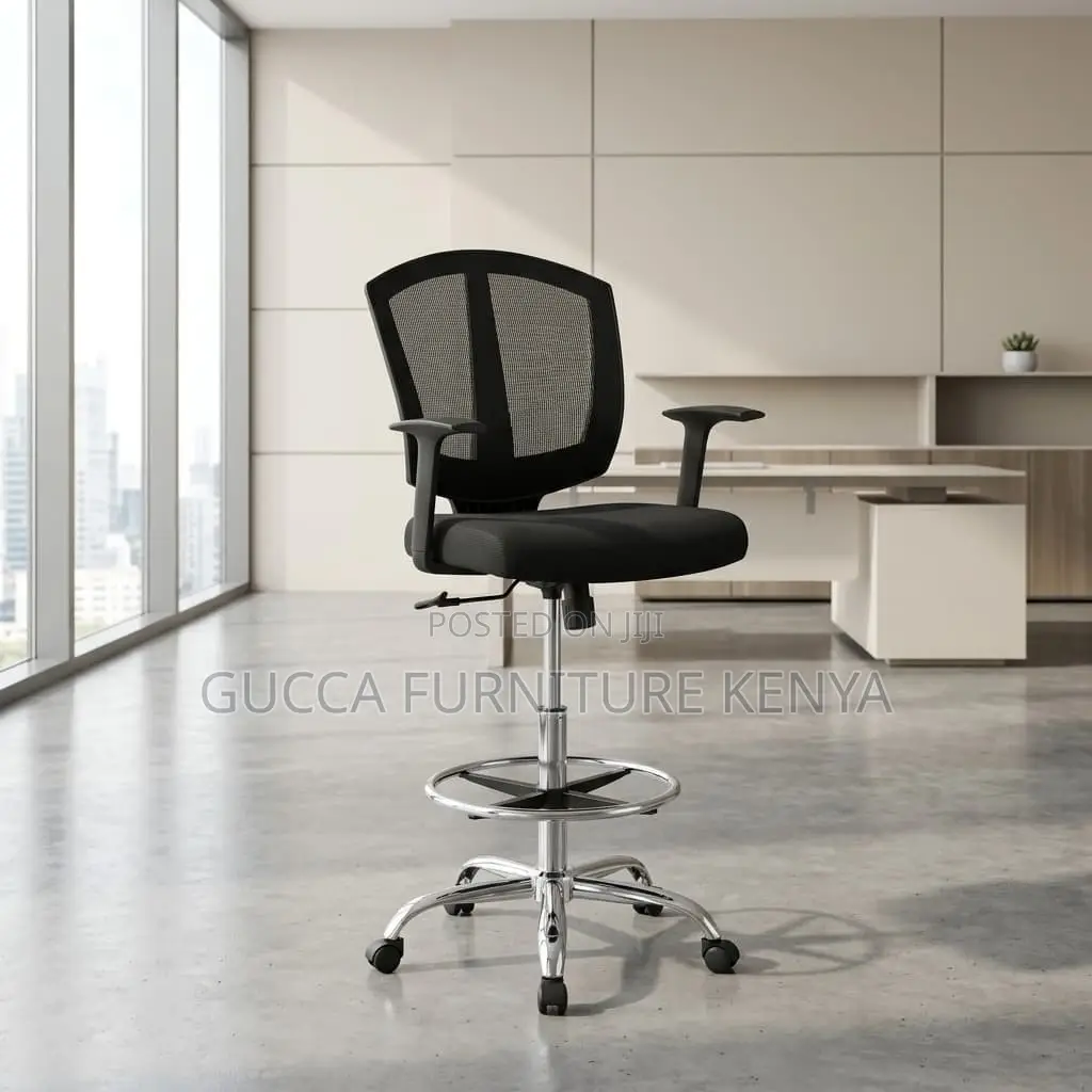 Modern Adjustable Cashier Seat-Swivel