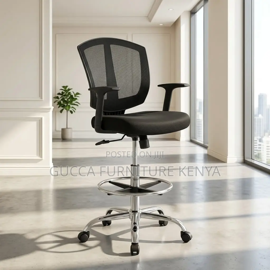 Modern Adjustable Cashier Seat-Swivel